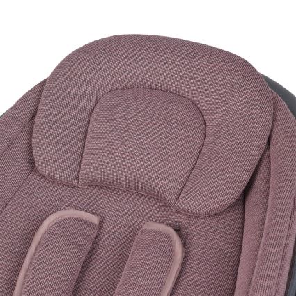 Lionelo - Mecedora infantil con melodía BLOSSOM Pink Mauve + control remoto