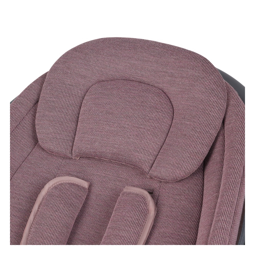 Lionelo - Mecedora infantil con melodía BLOSSOM Pink Mauve + control remoto