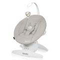 Lionelo - Mecedora infantil con melodía IRIS 4xAA Beige arena