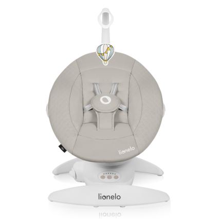 Lionelo - Mecedora infantil con melodía IRIS 4xAA Beige arena