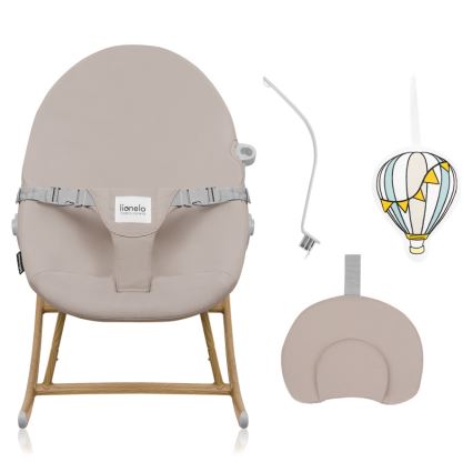 Lionelo - Mecedora infantil DALIA ROCKER Beige arena