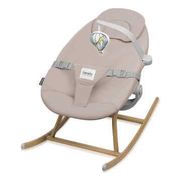 Lionelo - Mecedora infantil DALIA ROCKER Beige Sand