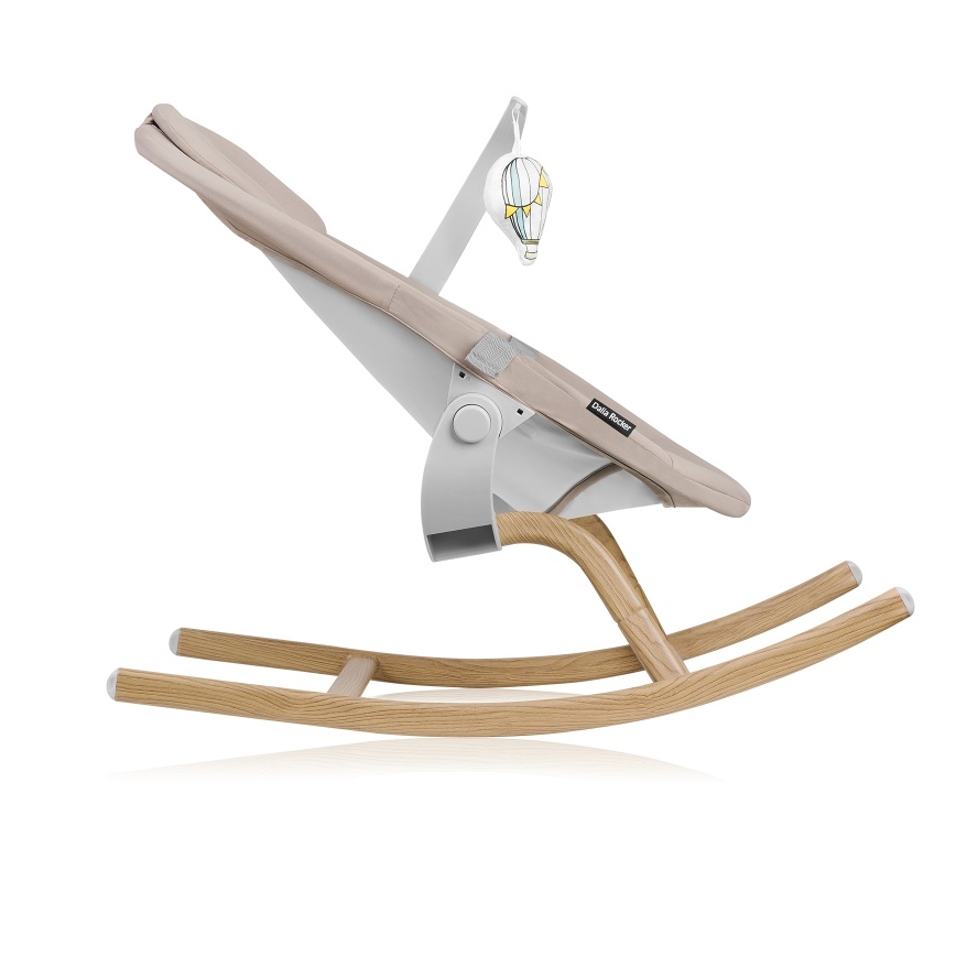 Lionelo - Mecedora infantil DALIA ROCKER Beige Sand