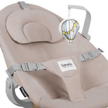 Lionelo - Mecedora infantil DALIA ROCKER Beige Sand