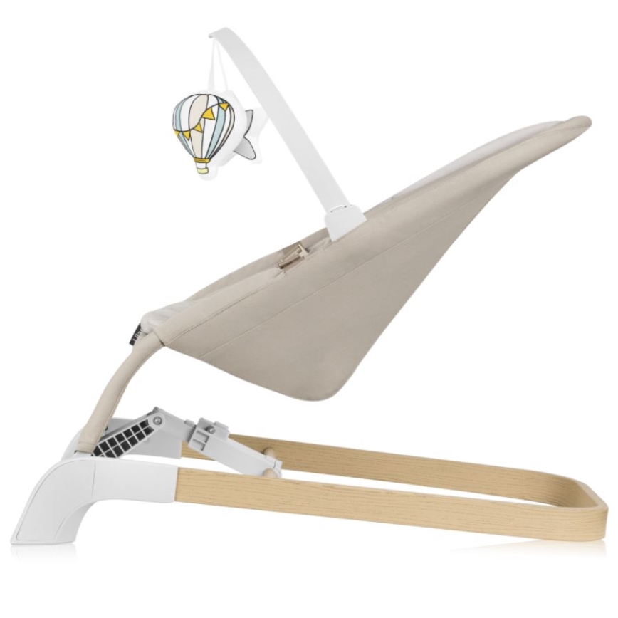 Lionelo - Mecedora infantil LILAC beige