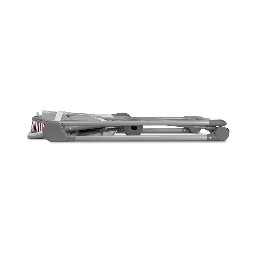 Lionelo - Mecedora infantil OTTO 4xLR14 Gris Cozy