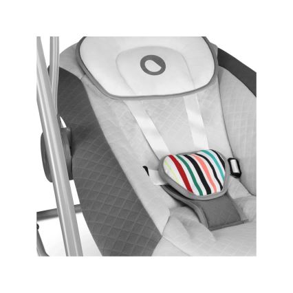 Lionelo - Mecedora infantil OTTO 4xLR14 Gris Cozy