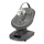 Lionelo - Mecedora para bebé con melodía BLOSSOM Grey Concrete + control remoto