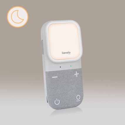 Lionelo - Monitor de audio inalámbrico recargable para bebés BABYLINE 2.2 5V