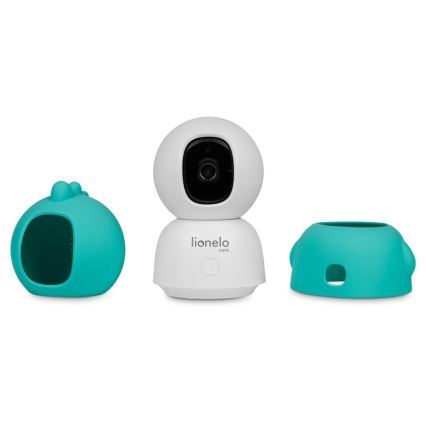 Lionelo - Monitor inteligente para bebés BABYLINE VIEW Wi-Fi 5V Blanco