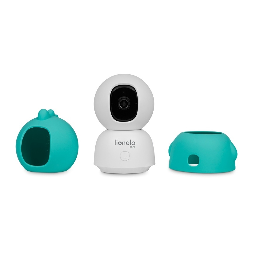 Lionelo - Monitor inteligente para bebés BABYLINE VIEW Wi-Fi 5V Blanco