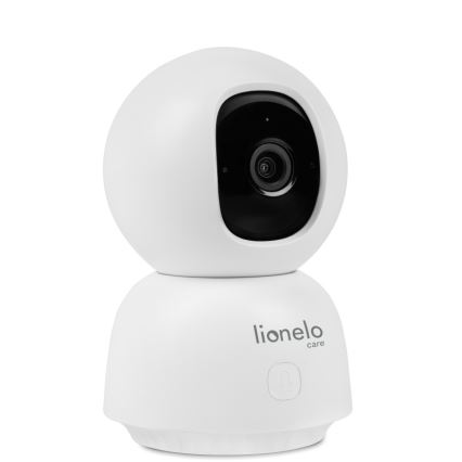 Lionelo - Monitor inteligente para bebés BABYLINE VIEW Wi-Fi 5V Blanco