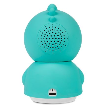 Lionelo - Monitor inteligente para bebés BABYLINE VIEW Wi-Fi 5V Blanco