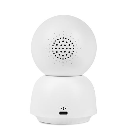 Lionelo - Monitor inteligente para bebés BABYLINE VIEW Wi-Fi 5V Blanco