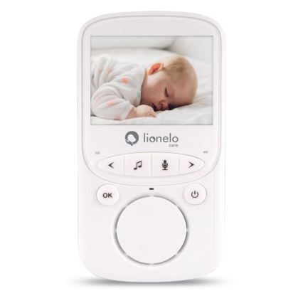 Lionelo - Monitor para bebé BABYLINE 5.1 230V 1000 mAh