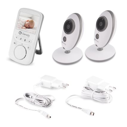Lionelo - Monitor para bebé BABYLINE 5.1 230V 1000 mAh