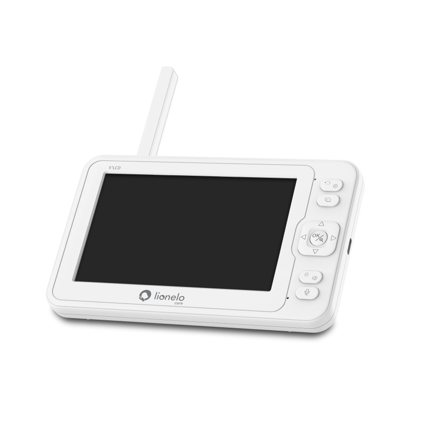 Lionelo - Monitor para bebé BABYLINE 6.2, 5 V, 3600 mAh
