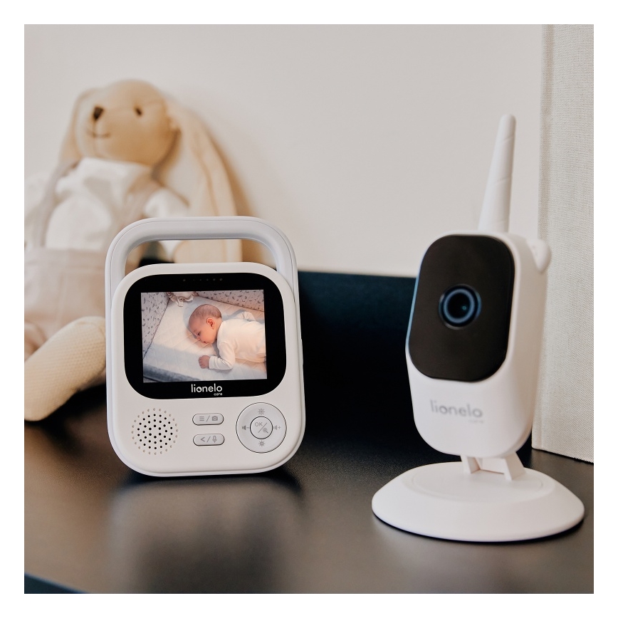 Lionelo - Monitor para bebés BABYLINE CAMERA 3.2 5V