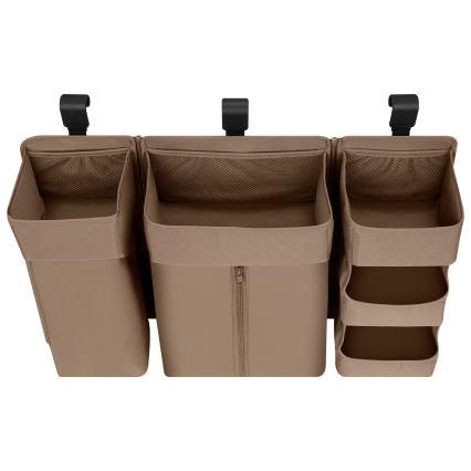 Lionelo - Organizador 3 en 1 para cuna SIDEPOCKET Beige