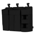 Lionelo - Organizador 3 en 1 para cuna SIDEPOCKET Negro