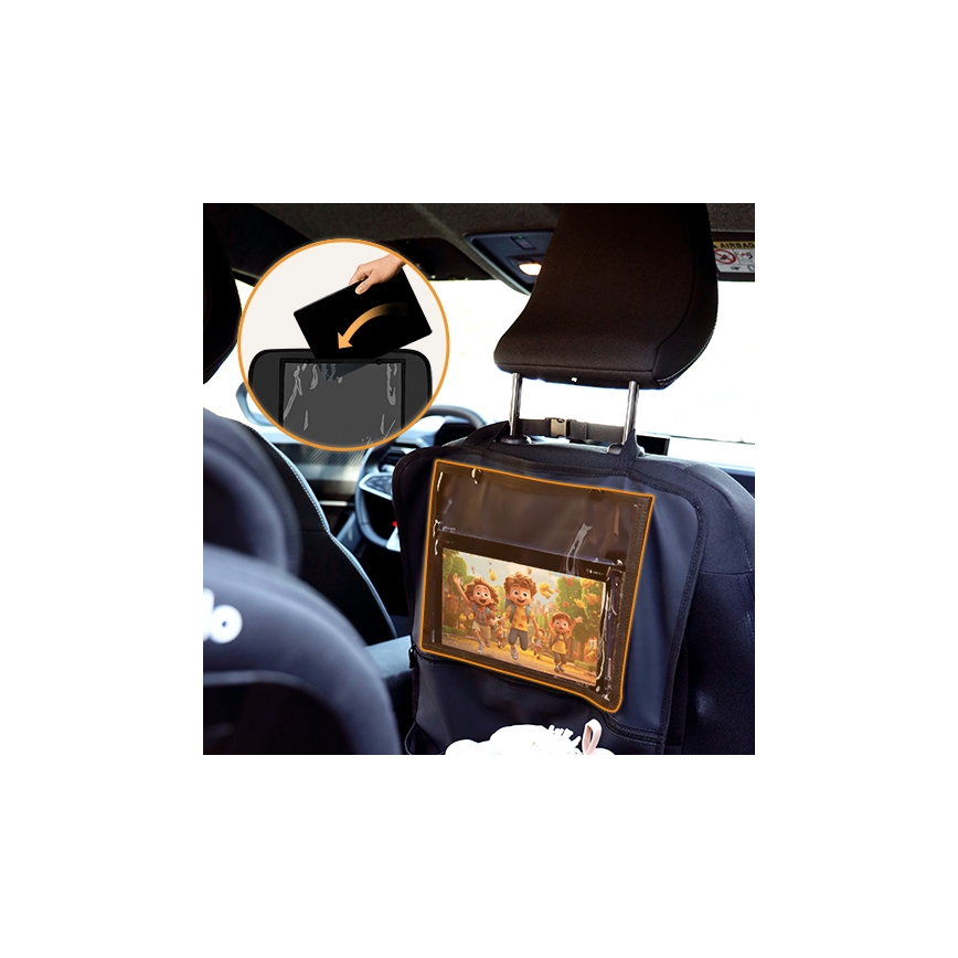 Lionelo - Organizador de coche SEAT ORGANIZER Negro