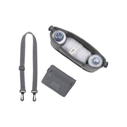 Lionelo - Organizador para carrito LITTLE CUBE Gris Piedra