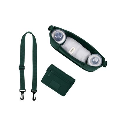 Lionelo - Organizador para cochecito LITTLE CUBE Green Forest