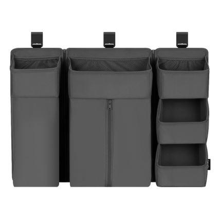 Lionelo - Organizador para cuna 3 en 1 SIDEPOCKET Gris