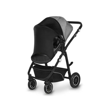 Lionelo - Parasol para cochecito SUN COVER Negro Carbono
