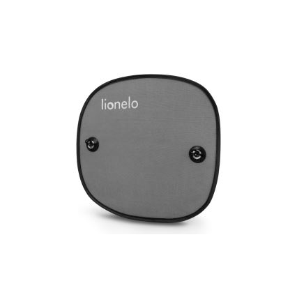 Lionelo - Parasol solar con ventosa SUNSHADE, 2 unidades, negro