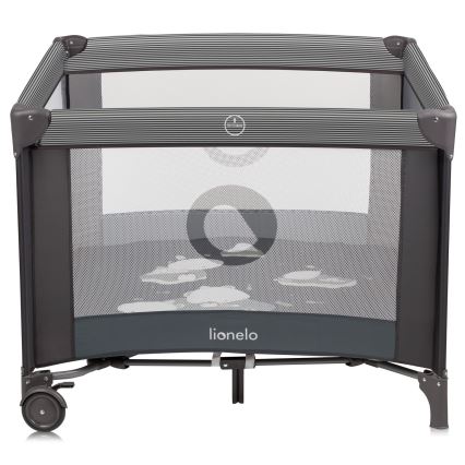 Lionelo - Parque de juegos BONNIE Gris Scandi