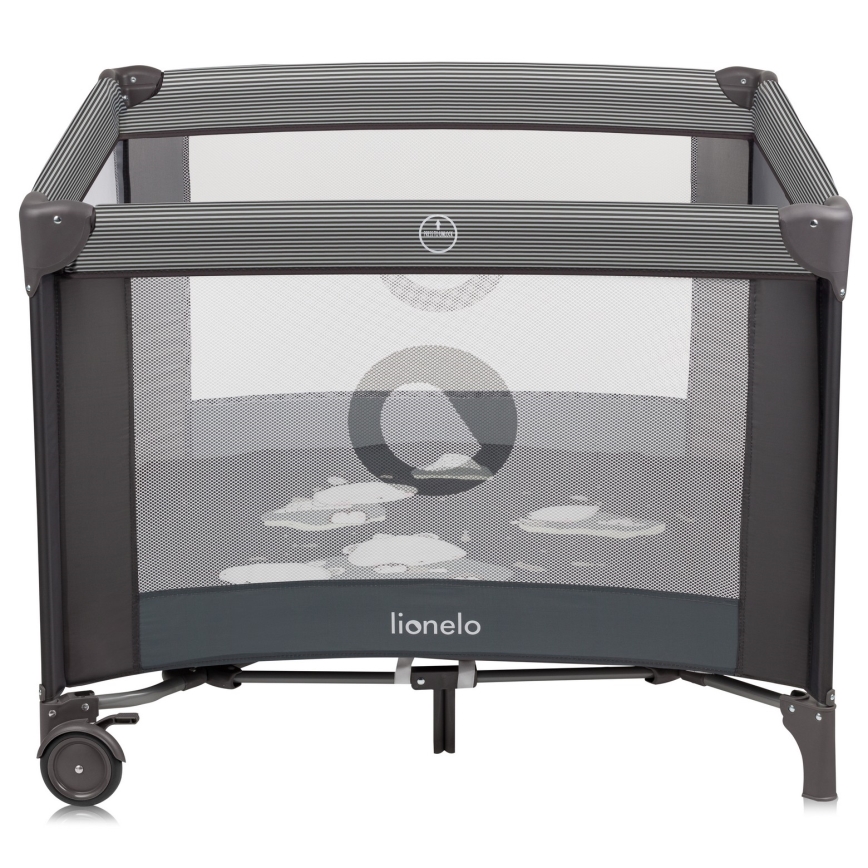 Lionelo - Parque de juegos BONNIE Gris Scandi