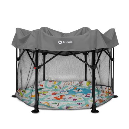 Lionelo - Parque de juegos ROEL Gris Multicolor