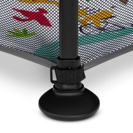 Lionelo - Parque de juegos ROEL Gris Multicolor