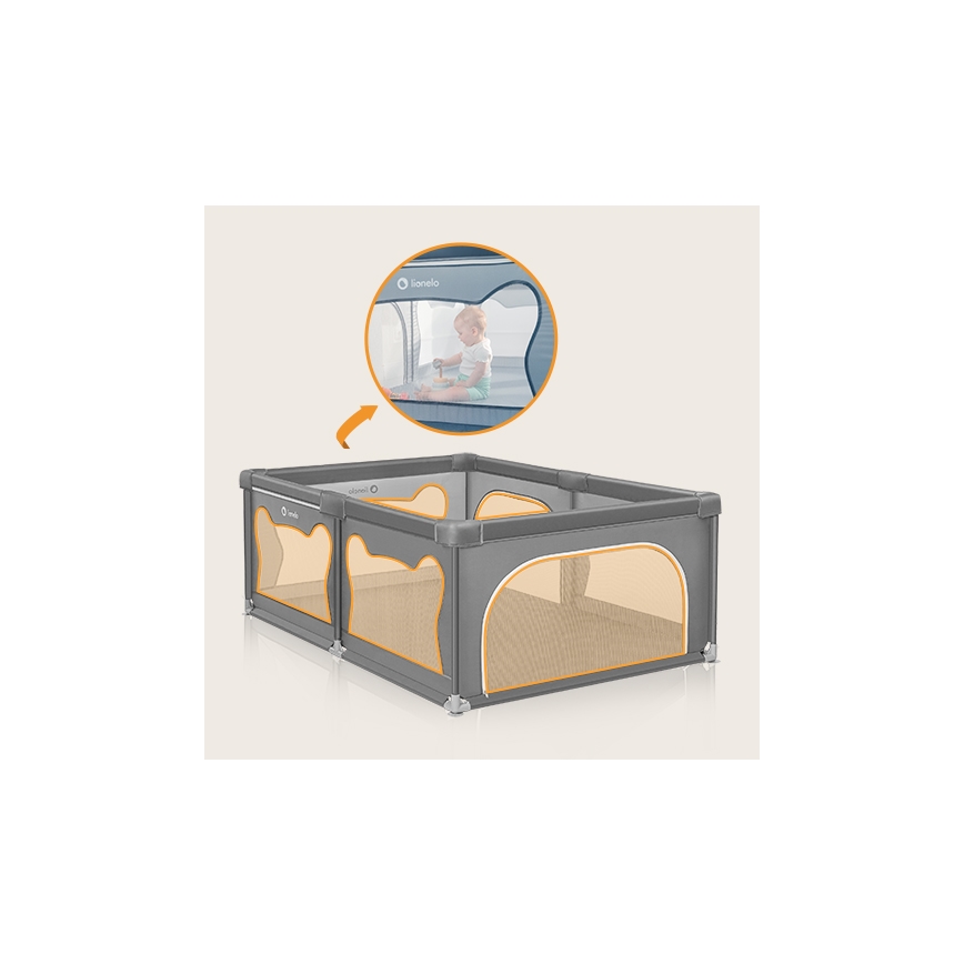 Lionelo - Parque de juegos WILLOW gris