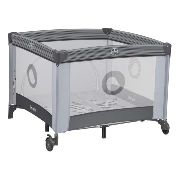 Lionelo - Parque infantil BONNIE Grey Stone