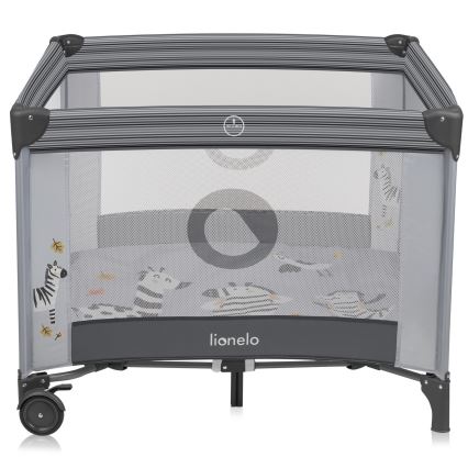 Lionelo - Parque infantil BONNIE Grey Stone