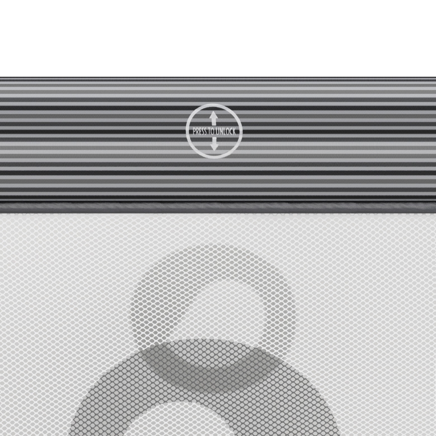 Lionelo - Parque infantil BONNIE Grey Stone