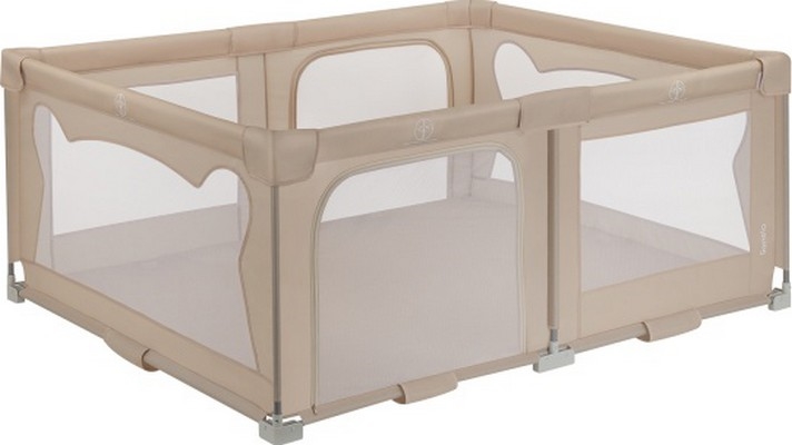 Lionelo - Parque infantil FLORENCE Beige Sand