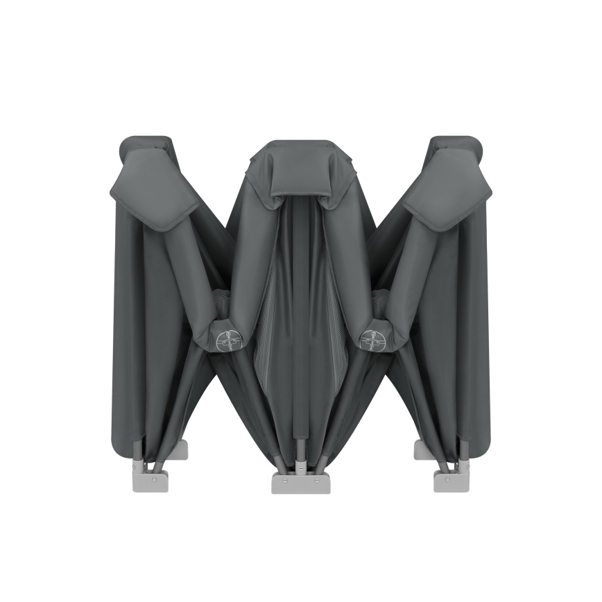 Lionelo - Parque infantil FLORENCE Grey Graphite