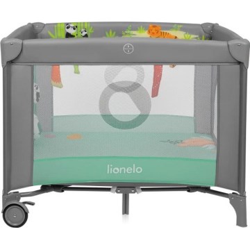 Lionelo - Parque infantil MILLE PLUS Gris y Verde