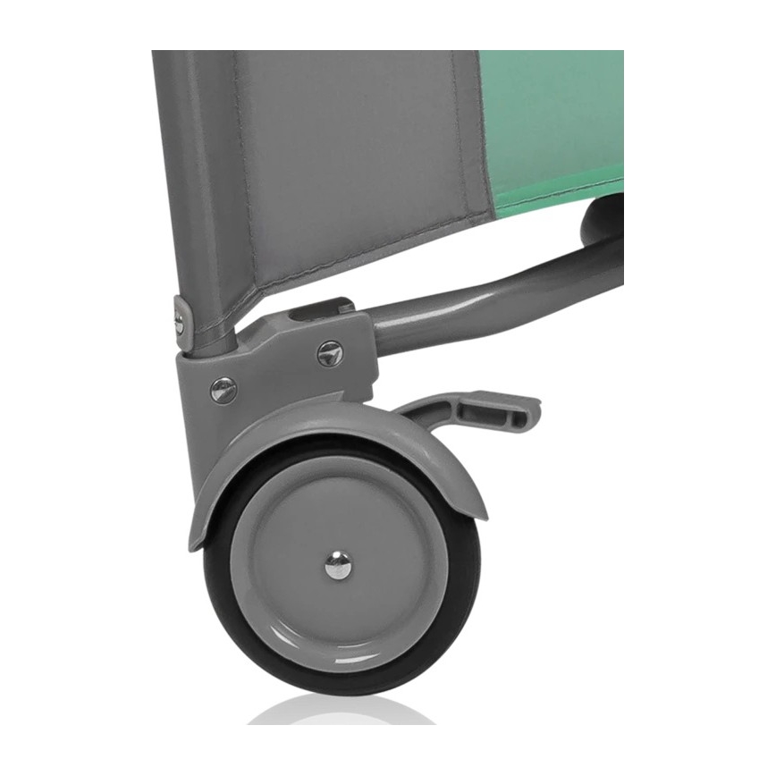 Lionelo - Parque infantil MILLE PLUS Gris y Verde