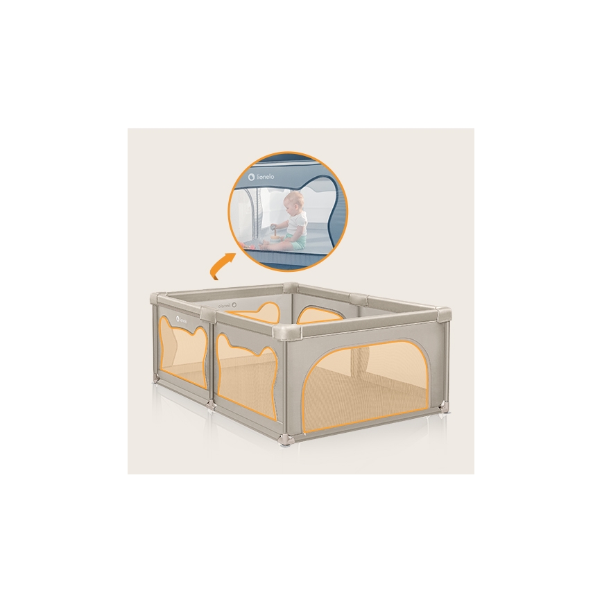 Lionelo - Parque infantil WILLOW beige