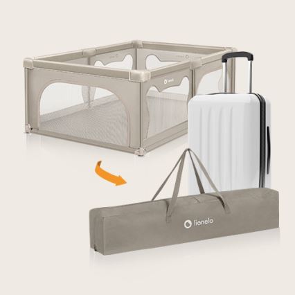 Lionelo - Parque infantil WILLOW beige