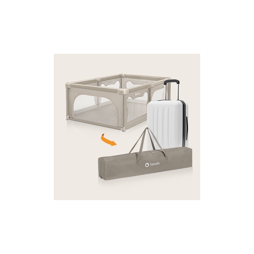 Lionelo - Parque infantil WILLOW beige