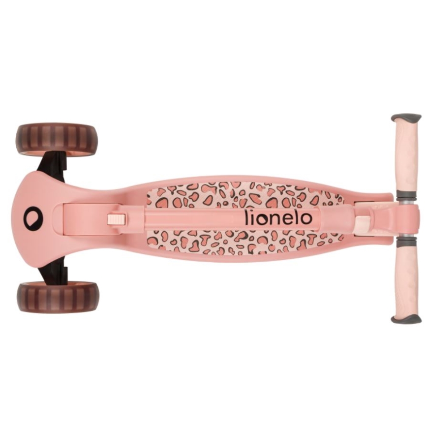 Lionelo - Patinete infantil 2 en 1 FRANKY rosa