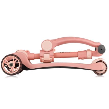 Lionelo - Patinete infantil 2 en 1 FRANKY rosa