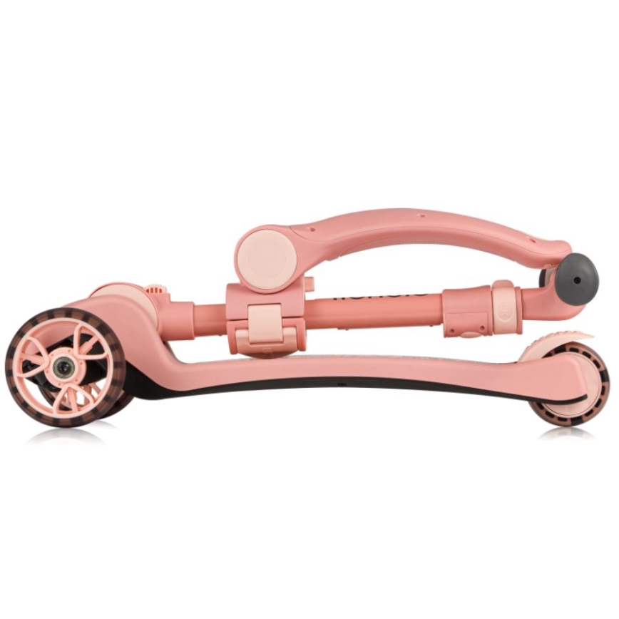 Lionelo - Patinete infantil 2 en 1 FRANKY rosa