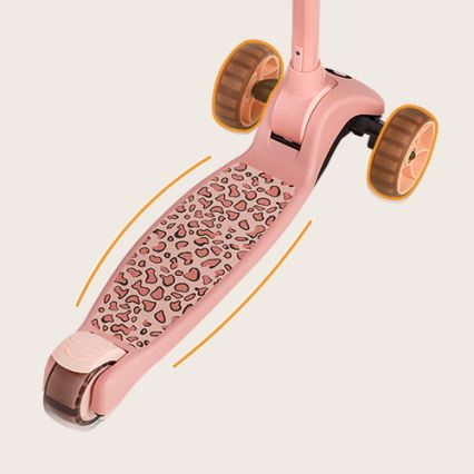 Lionelo - Patinete infantil 2 en 1 FRANKY rosa