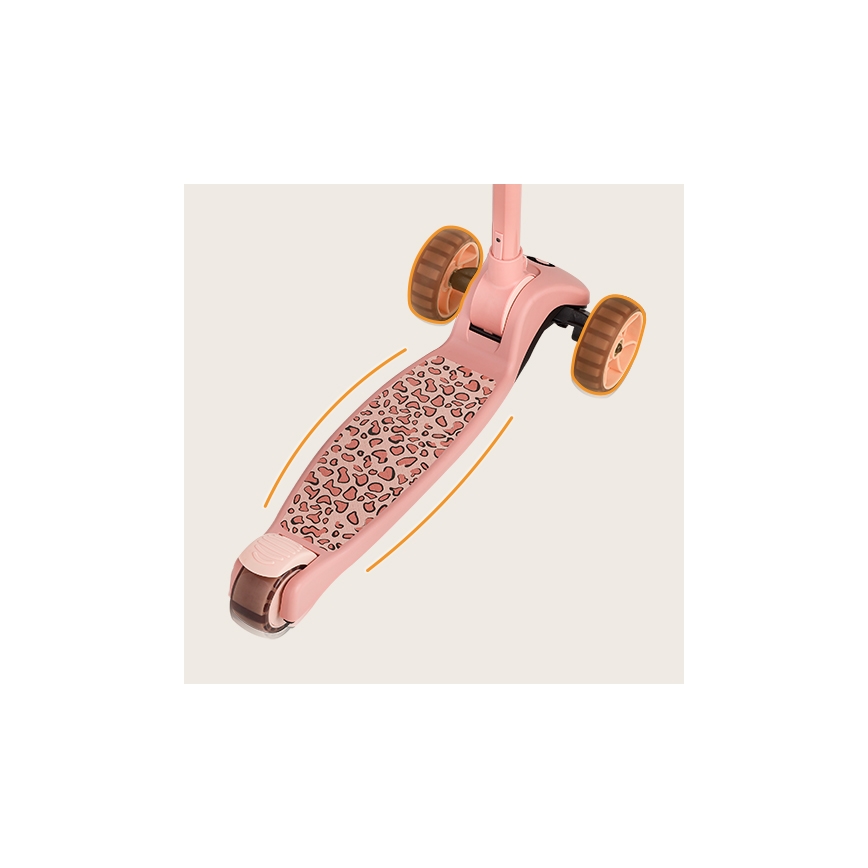 Lionelo - Patinete infantil 2 en 1 FRANKY rosa